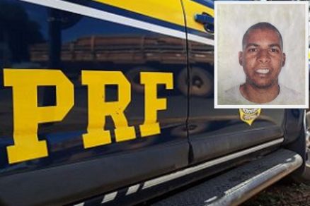 O policial rodovi�rio federal Joas Nunes (detalhe), que morreu em servi�o