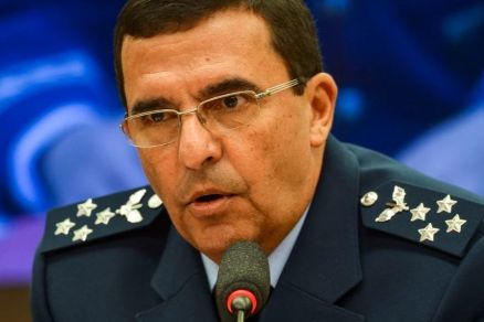 O comandante da FAB, brigadeiro Carlos de Almeida Baptista Junior