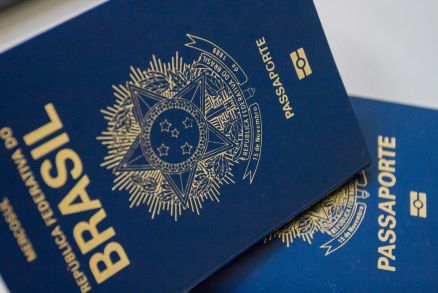 Modelo de passaporte utilizado no Brasil