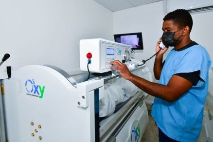 HMC est entre os poucos hospitais pblicos do pas que dispe de cmara hiperbrica