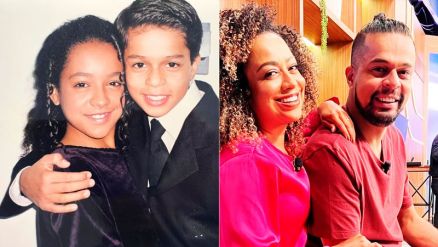 Aretha Oliveira mostrou antes e depois com Pierre Bittencourt 