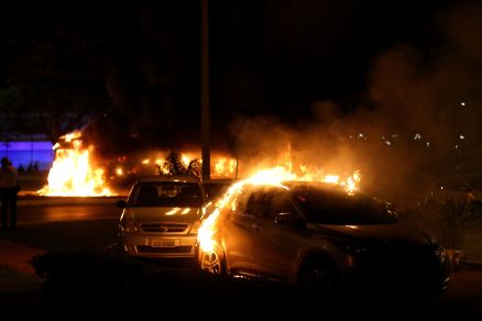 Protesto bolsonarista em Braslia tem tido escalad
