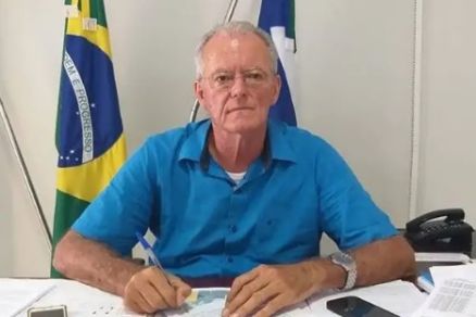 O prefeito de Nova Olmpia, Jos Elpidio Cavalcante
