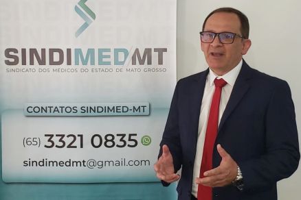 O presidente do Sindicato dos Mdicos de Mato Grosso, Adeildo Lucena