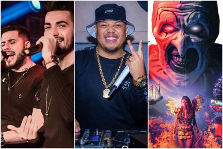 Fim de semana contar com show de sertanejo, funk e estreia de filme de terror