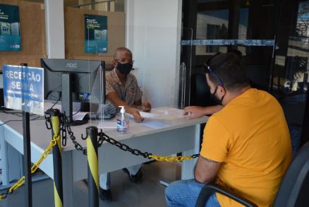 Atendimento presencial na Agncia Fazendria da Cuiab 