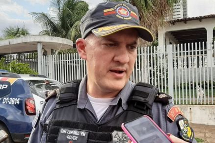 O secretrio de Estado de Segurana Pblica, coronel PM Csar Augusto de Camargo Roveri