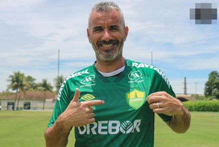 O novo tcnico do Cuiab, Ivo Vieira