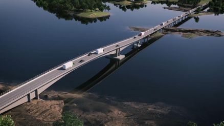 Ponte sobre o Rio Juruena ter 1.360 metros e ser a maior do Estado