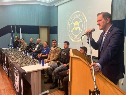 Secretrio coronel Roveri destacou a importncia da capacitao para alcanar mais eficincia na prestao de servios 