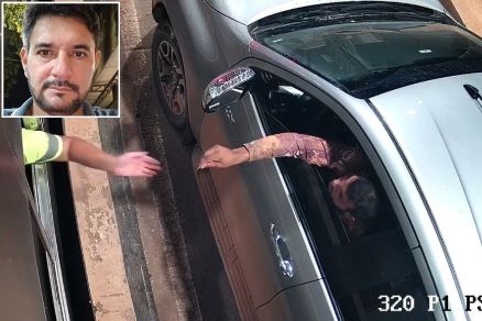 O produtor rural Valdir Lanza de Moura (detalhe), que segue desaparecido