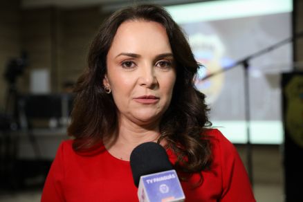 A delegada Daniela Maidel, que comanda a PJC pelo binio 2023-2024