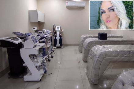A fisioterapeuta Laura Lima, presa durante operao da PJC
