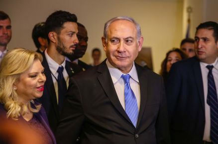 Primeiro ministro de Israel, Benjamin Netanyahu, durante coletiva de imprensa na Sede das Na��es Unidas (ONU), em Manhattam
