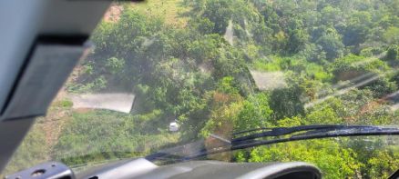 Ve�culo furtado localizado em mata, em V�rzea Grande 