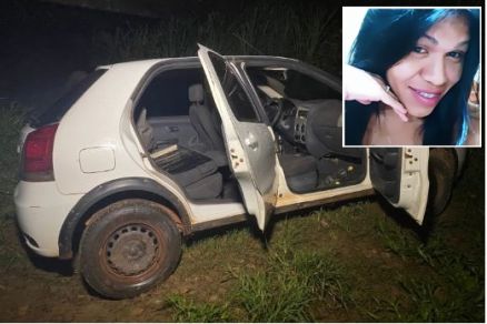 Stheffany Ashley (detalhe) tinha 27 anos e foi morta no ltimo domingo (15)