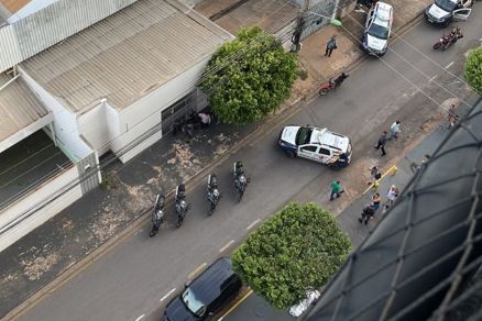 O crime aconteceu nesta tarde no Bairro Consil, em Cuiab