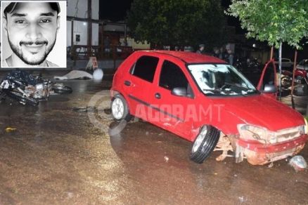 Eduardo Cafacio Neto (detalhe) morreu no local