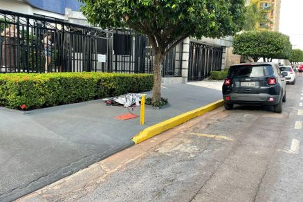 Thays Machado e Willian Moreno foram mortos em frente ao edifcio Solar Monet 