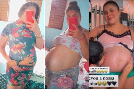 Marcielly da Silva Arruda tem 25 anos e estava grvida do segundo filho 