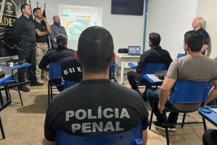 Capacitao de 14 instrutores do sistema penitencirio
