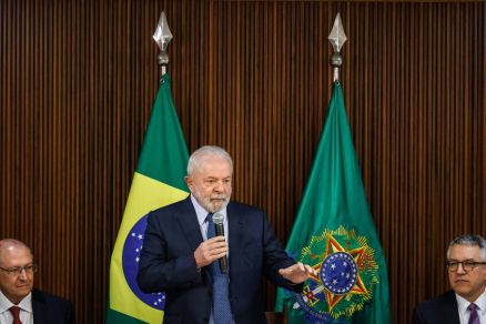 O presidente eleito Lula
