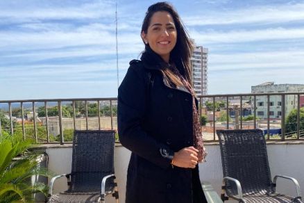 Leidiane Souza (detalhe) foi morta quando saa de casa para ir ao trabalho 