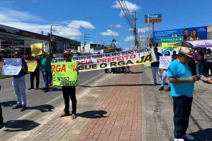 Motoristas da Secretaria Municipal de Sade cobram reajuste salarial