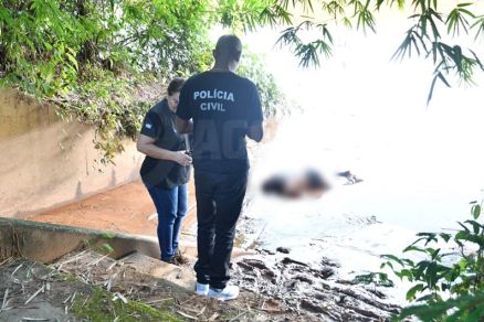 O corpo encontrado no Rio Vermelho, em Rondonpolis