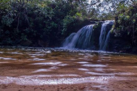 Circuito das Cachoeiras, que fica no Parque Nacional de Chapada dos Guimares