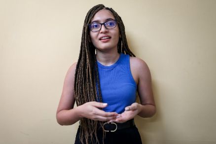 Nadia Saturnino cursa medicina na UFMT 