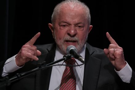 O presidente Lula