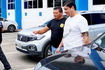 O ex-secretrio de Sade de Cuiab Clio Rodrigues, que foi preso em fevereiro pelo esquema