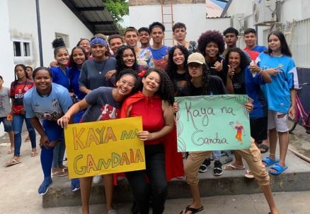  Entre os alunos, danar o Carnaval na escola foi mais que uma novidade