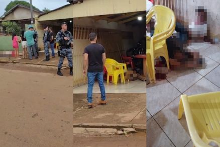 O crime aconteceu em um bar na tarde desta tera de Carnaval em Sinop