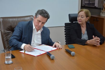 Rogrio Gallo, Secretrio de Fazenda de Mato Grosso e a desembargadora Clarice Claudino