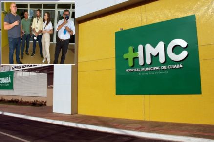 Ablio Brunini, Dilemrio Alencar, Maysa Leo e Demilson Nogueira (no detalhe) foram ao HMC