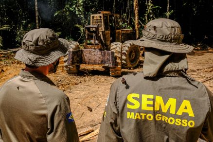 Operao combate desmatamento ilegal em Mato Grosso