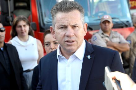O governador Mauro Mendes agradeceu a parceria com Gois e Tocantins na captura do bando