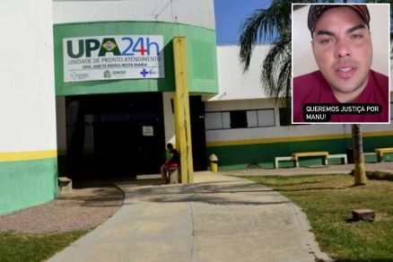 Fachada da Unidade de Pronto Atendimento de Sinop, dr Anete Mota Maria Maria (UPA 24 h)
