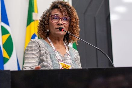 A vereadora Edna Sampaio, que  investigada pela Comisso de tica da Cmara