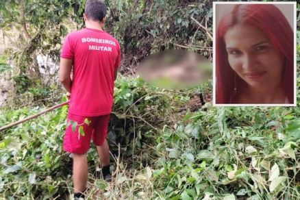 A diarista Eliane da Silva (detalhe), encontrada morta neste domingo