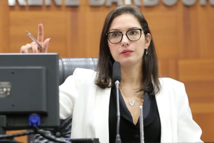A deputada Janaina Riva