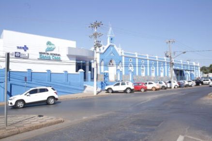 A Santa Casa de Cuiab, que foi requisitada temporariamente pelo Governo em 2019