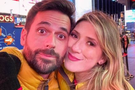 Dani Calabresa e seu marido, Richard Neuman