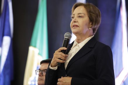 A presidente do Tribunal de Justia, desembargadora Clarice Claudino