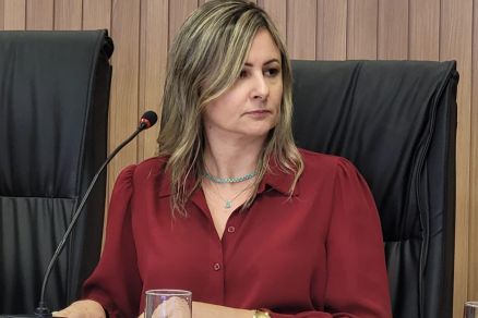 A interventora da Sade Danielle Carmona