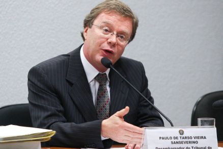 aulo de Tarso Vieira Sanseverino durante sesso na CCJ do Senado Federal 