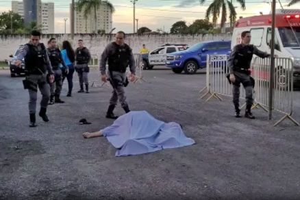 A vtima foi identificada como Helton Angelo, de 49 anos