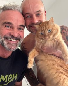 O ator Mateus Carrieri, 56 anos